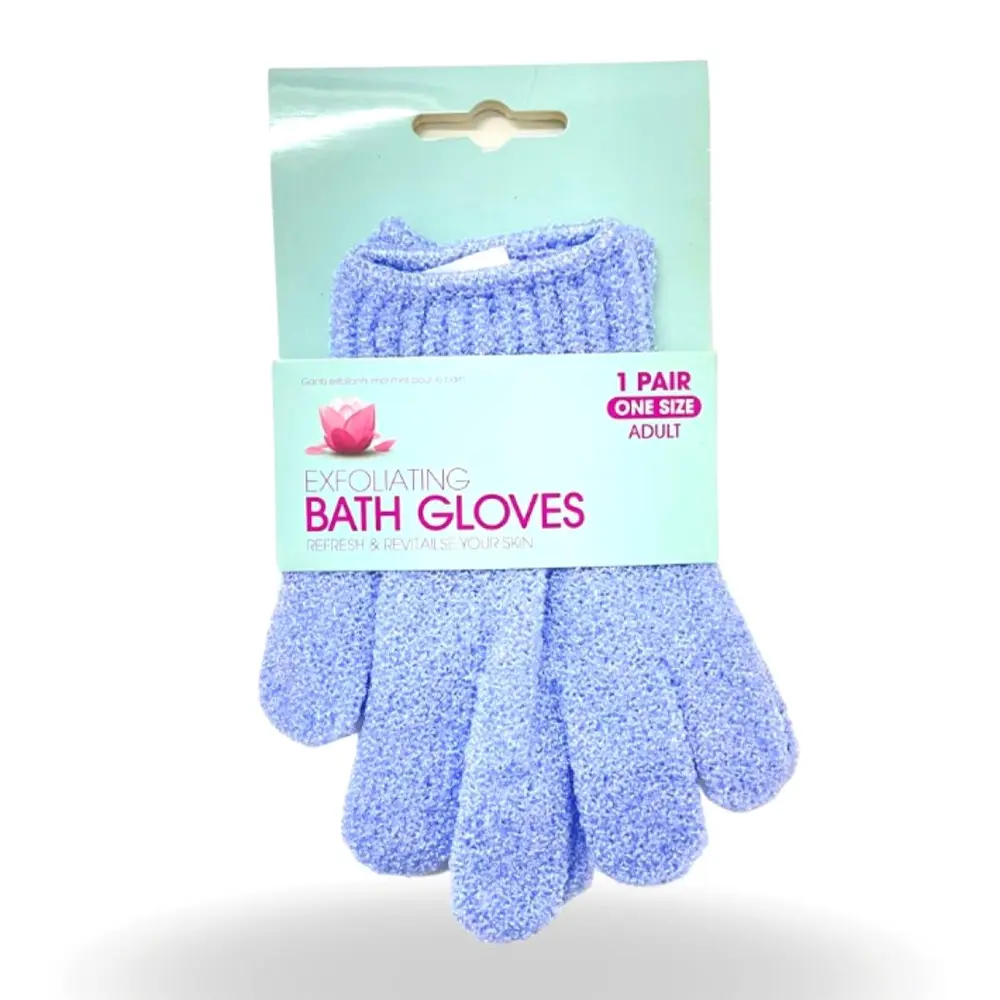 Găng Tay Tẩy Tế Bào Chết Cơ Thể, Exfoliating Bath Gloves, 1 Đôi - UNCLE BILLS